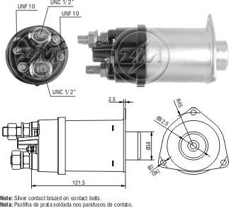 ERA ZM459 - Тягове реле, стартер avtolavka.club