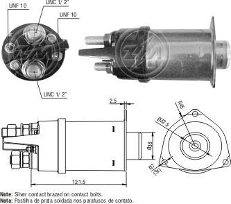 ERA ZM468 - Тягове реле, стартер avtolavka.club