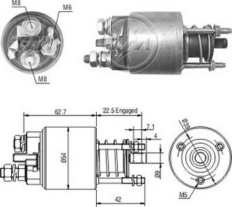 ERA ZM4395 - Тягове реле, стартер avtolavka.club