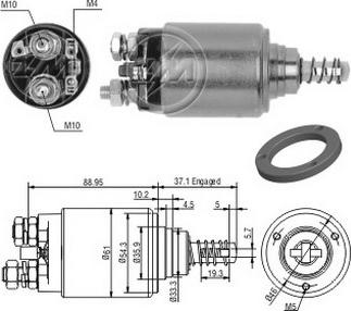 ERA ZM4744 - Тягове реле, стартер avtolavka.club