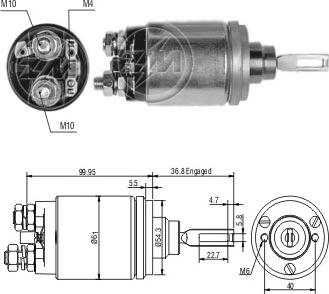 ERA ZM541 - Тягове реле, стартер avtolavka.club