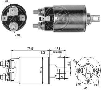 ERA ZM690 - Тягове реле, стартер avtolavka.club