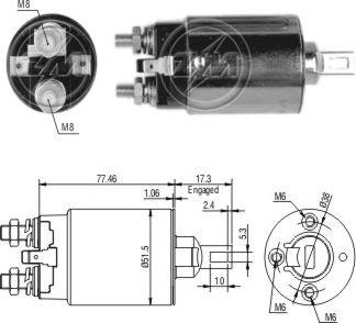 ERA ZM691 - Тягове реле, стартер avtolavka.club