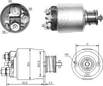 ERA ZM6494 - Тягове реле, стартер avtolavka.club