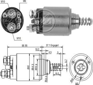 ERA ZM644 - Тягове реле, стартер avtolavka.club