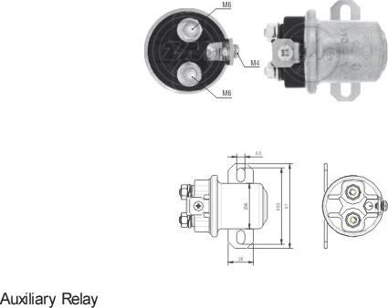 ERA ZM6408 - Тягове реле, стартер avtolavka.club