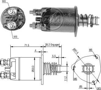 ERA ZM652 - Тягове реле, стартер avtolavka.club