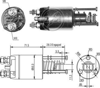 ERA ZM6651 - Тягове реле, стартер avtolavka.club