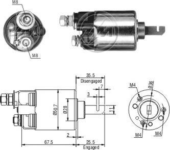 ERA ZM606 - Тягове реле, стартер avtolavka.club