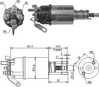 ERA ZM610 - Тягове реле, стартер avtolavka.club