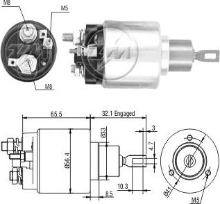 ERA ZM675 - Тягове реле, стартер avtolavka.club