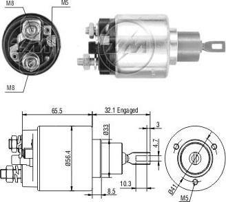 ERA ZM672 - Тягове реле, стартер avtolavka.club