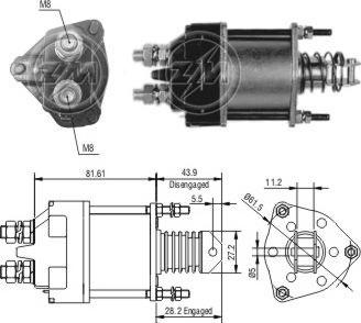 ERA ZM1650 - Тягове реле, стартер avtolavka.club