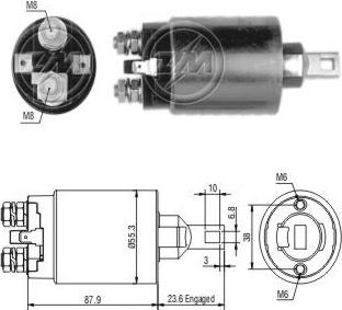 ERA ZM891 - Тягове реле, стартер avtolavka.club