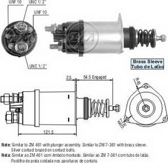 ERA ZM361 - Тягове реле, стартер avtolavka.club