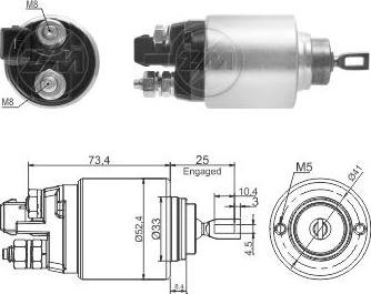 ERA ZM382 - Тягове реле, стартер avtolavka.club