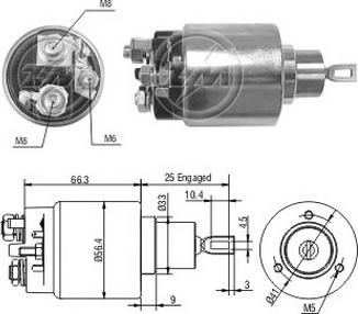 ERA ZM3775 - Тягове реле, стартер avtolavka.club