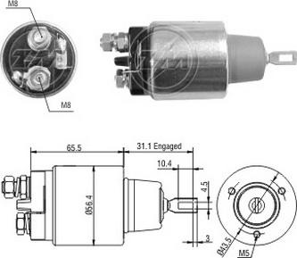 ERA ZM3773 - Тягове реле, стартер avtolavka.club