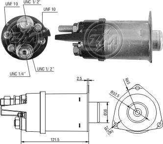 ERA ZM2452 - Тягове реле, стартер avtolavka.club