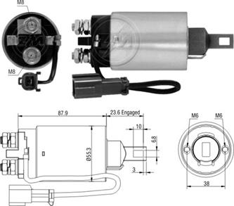 ERA ZM2896 - Тягове реле, стартер avtolavka.club