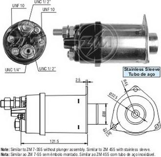 ERA ZM7456 - Тягове реле, стартер avtolavka.club