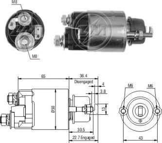 ERA ZM702 - Тягове реле, стартер avtolavka.club