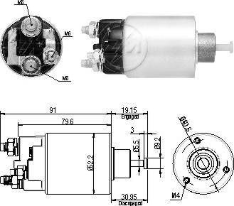 ERA ZM7860 - Тягове реле, стартер avtolavka.club