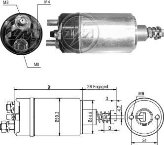 ERA ZM729 - Тягове реле, стартер avtolavka.club