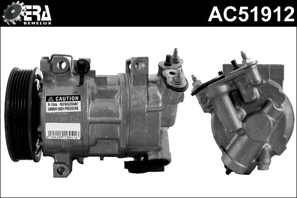 ERA Benelux AC51912 - Компресор, кондиціонер avtolavka.club