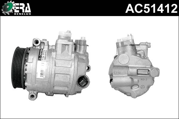 ERA Benelux AC51412 - Компресор, кондиціонер avtolavka.club