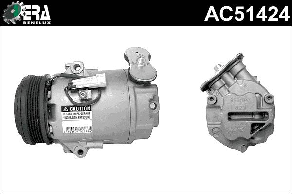 ERA Benelux AC51424 - Компресор, кондиціонер avtolavka.club