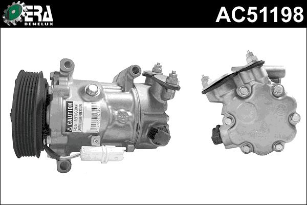 ERA Benelux AC51198 - Компресор, кондиціонер avtolavka.club