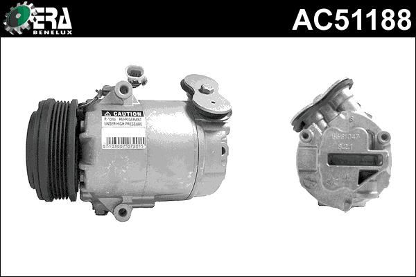 ERA Benelux AC51188 - Компресор, кондиціонер avtolavka.club