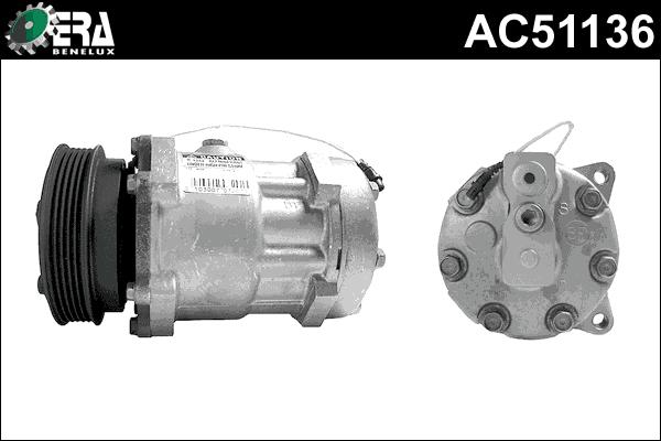 ERA Benelux AC51136 - Компресор, кондиціонер avtolavka.club