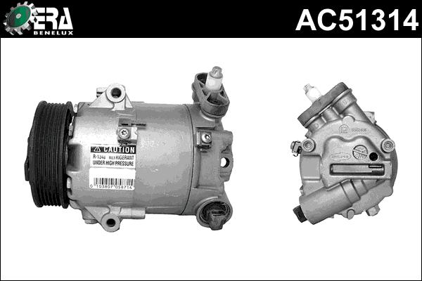 ERA Benelux AC51314 - Компресор, кондиціонер avtolavka.club