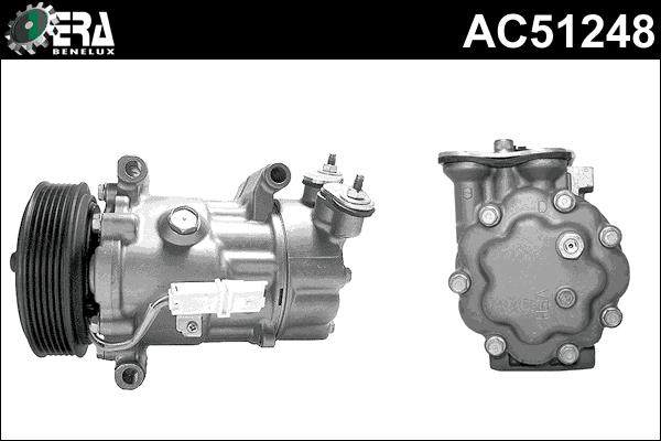 ERA Benelux AC51248 - Компресор, кондиціонер avtolavka.club