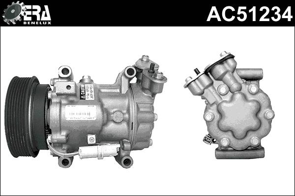 ERA Benelux AC51234 - Компресор, кондиціонер avtolavka.club