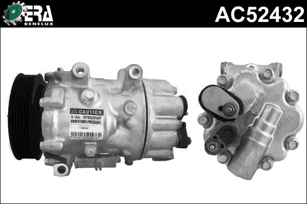 ERA Benelux AC52432 - Компресор, кондиціонер avtolavka.club