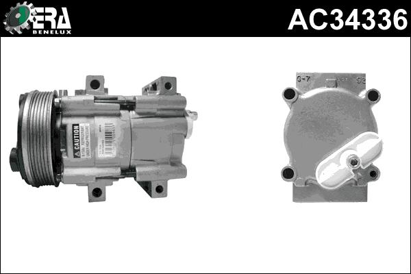 ERA Benelux AC34336 - Компресор, кондиціонер avtolavka.club