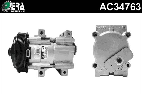 ERA Benelux AC34763 - Компресор, кондиціонер avtolavka.club