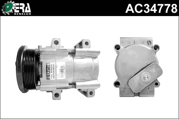 ERA Benelux AC34778 - Компресор, кондиціонер avtolavka.club