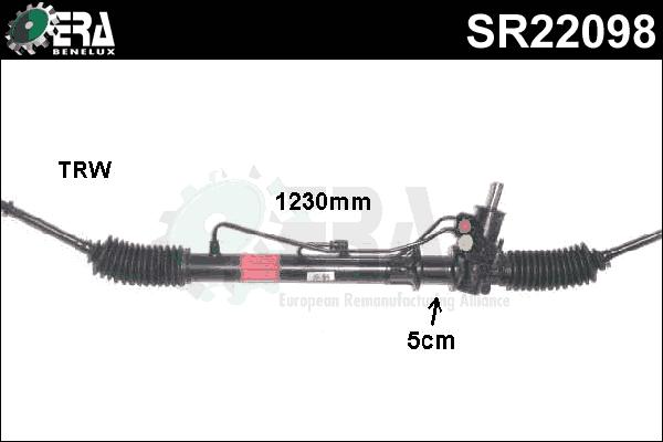 ERA Benelux SR22098 - Рульовий механізм, рейка avtolavka.club