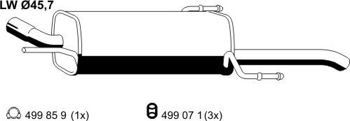 ERNST 052283 - Глушник вихлопних газів кінцевий avtolavka.club