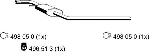 ERNST 176262 - Середній глушник вихлопних газів avtolavka.club