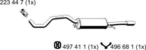 ERNST 243032 - Глушник вихлопних газів кінцевий avtolavka.club