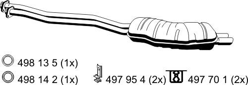 ERNST 283144 - Глушник вихлопних газів кінцевий avtolavka.club