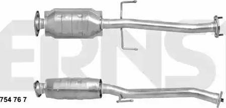 ERNST 754767 - Каталізатор avtolavka.club