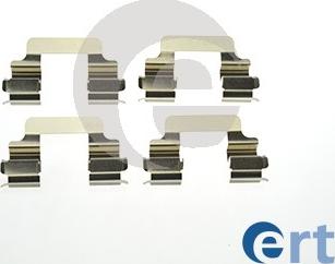 ERT 420052 - Комплектуючі, колодки дискового гальма avtolavka.club