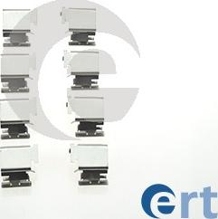 ERT 420008 - Комплектуючі, колодки дискового гальма avtolavka.club