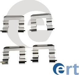 ERT 420216 - Комплектуючі, колодки дискового гальма avtolavka.club